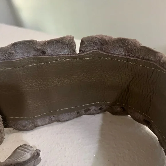 Unbranded Women’s Real crocodile leather wide waist‎ green belt